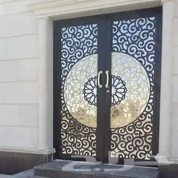 درابزين وابواب حديد قص ليزر 9