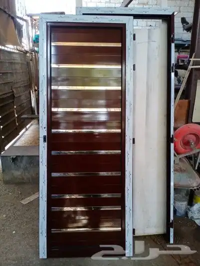 المنيوم ابواب حمام ابواب شبابيك المنيوم شغل ميا ميا 1