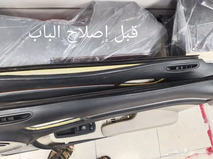 اصلاح ديكور وجلدت الباب دوج كرايسلر 2