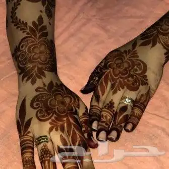 نقاشه حناءبالرياض ممتازه حناءارتيس ام احمد 1