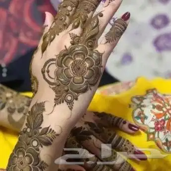 نقاشه حناءبالرياض ممتازه حناءارتيس ام احمد 7