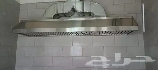 مداخن استانلس استيل مع الفلاتر واللمبات 36