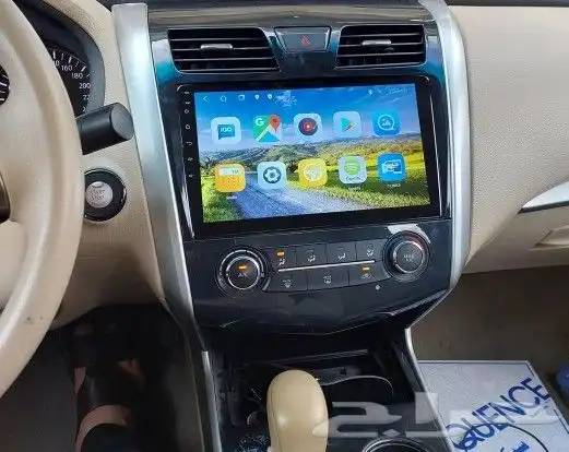 شاشه نيسان التيماء أندرويد تركب من 2013الي 2016 10انش 3