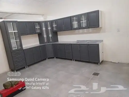 دواليب مطابخ جديد جاهز 5 60سم معا الرخام و المغسله 9