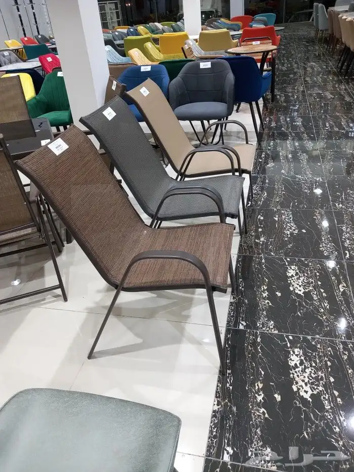 كراسي وطاولات خارجيه فايبر 4