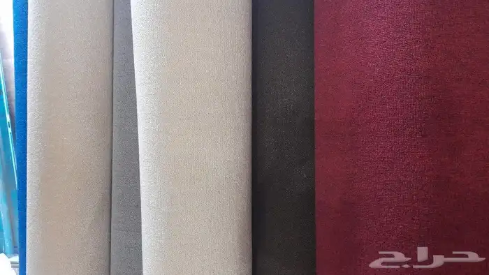 مفروشات موكيت مشمع باركيه مزروع صناعي عمال تركيب فرشات غ 9