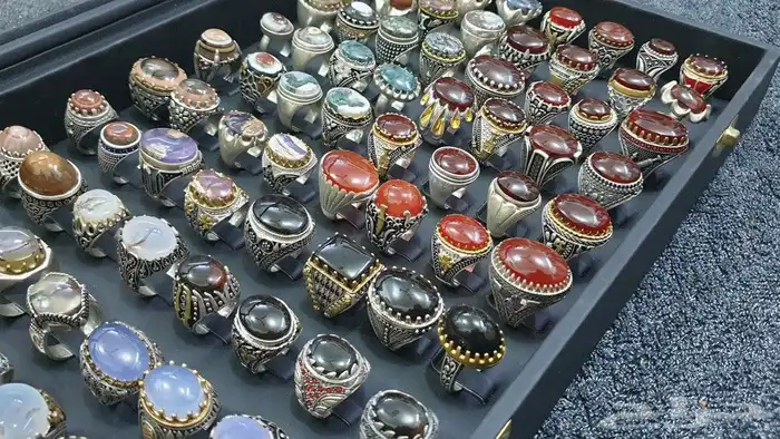 خواتم عقيق يماني 2