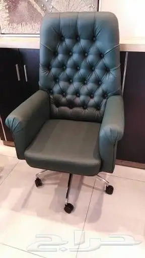 مكاتب اخضر مكاتب مدير لون اخضر كنب اخضر كراسي اخضر 17