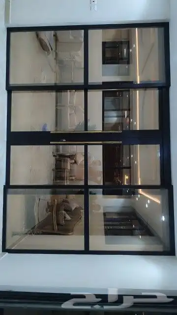 اعمال المنيوم شتر شبابيك واجهات ابواب زجاج سيكوريت 6