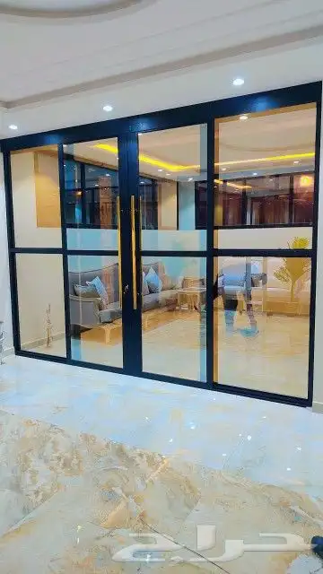 اعمال المنيوم شتر شبابيك واجهات ابواب زجاج سيكوريت 2