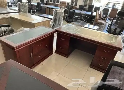 مكاتب اخضر مكاتب مدير لون اخضر كنب اخضر كراسي اخضر 7