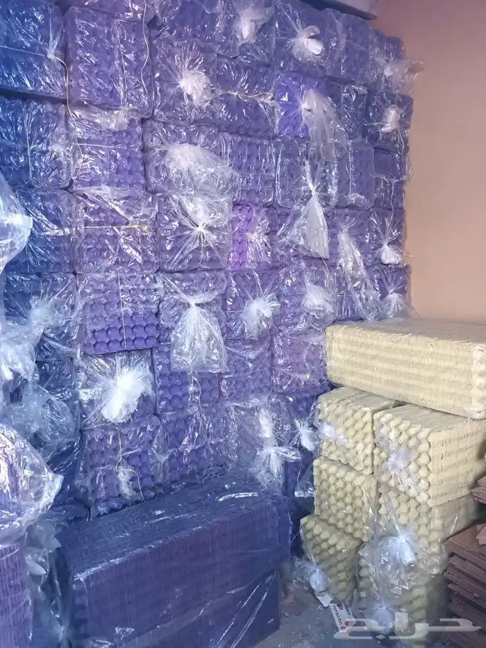 يتوفر أطباق بيض شبه جديده 0