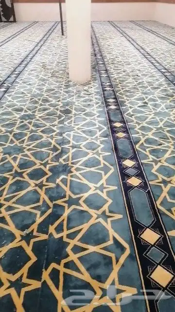 موكيت مساجد تركي وامراتي سميك وخفيف سعر المتر على حسب الوزن 1