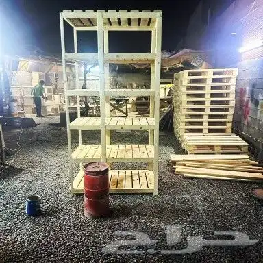 تفصيل دولاب و راف كلاسيكيه من خشب سوادي شريح 3