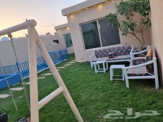 شاليهات نايت بارتي للايجار اليومي حي الرمال الرياض 3