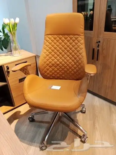 مكاتب مودرن خشبي ورمادي 6