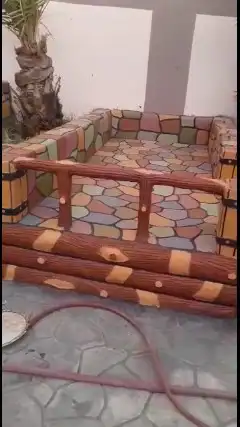 منسق حدائق معلم حجر ارضي ديكورات خارجيه 15