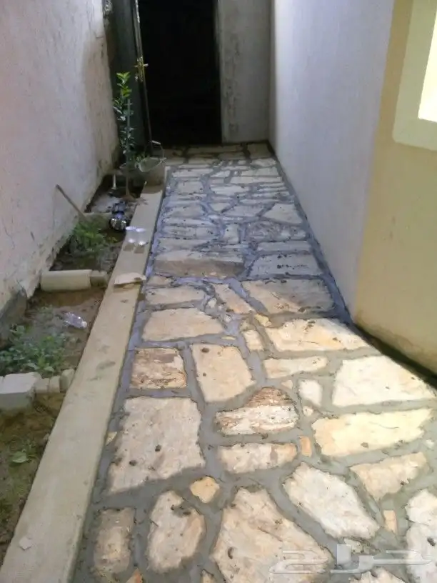 منسق حدائق معلم حجر ارضي ديكورات خارجيه 0