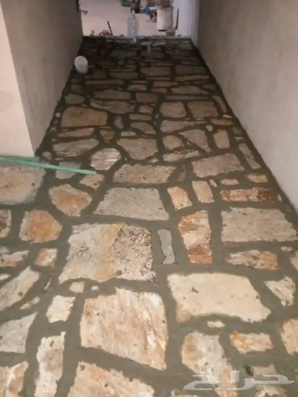 منسق حدائق معلم حجر ارضي ديكورات خارجيه 1