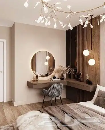 غرفه نوم دولاب ديكورات خشاب بارتشين تسريحات دولاب مع تصميم 3 9
