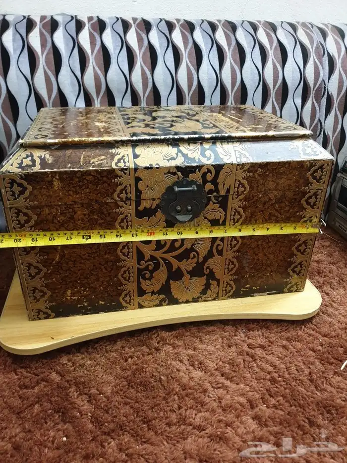 صندوق خشب تراثي قديم 7