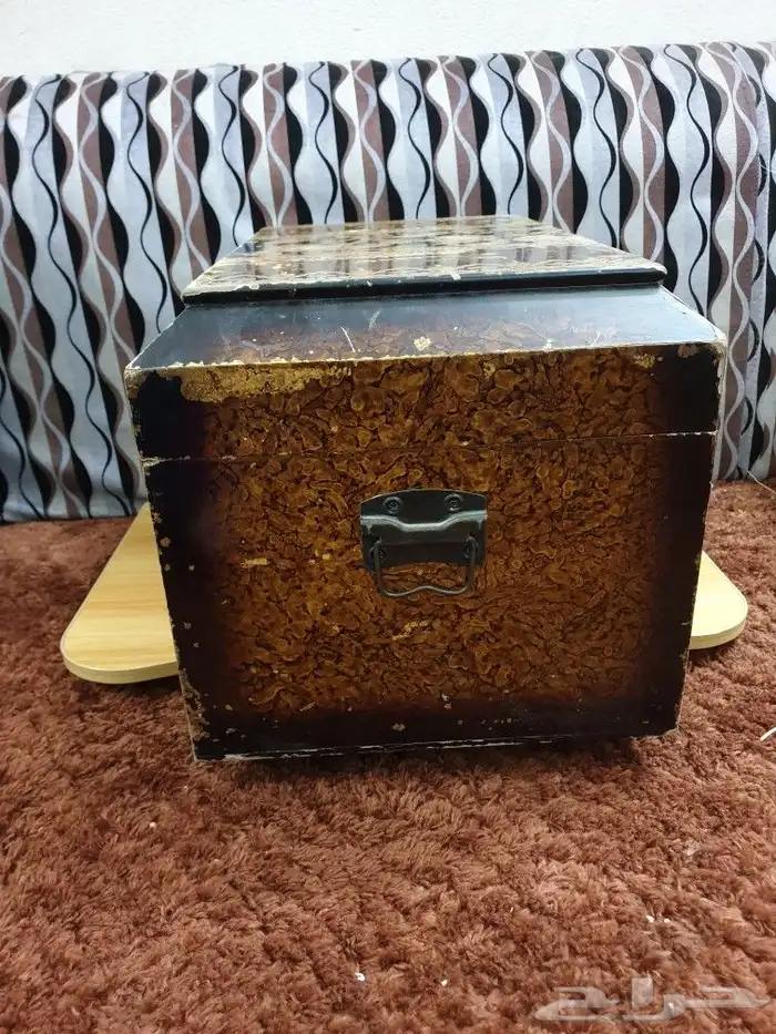 صندوق خشب تراثي قديم 4