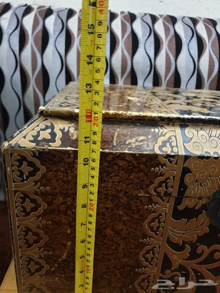 صندوق خشب تراثي قديم 6