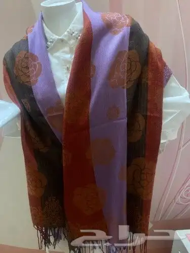 شال كشميري بألوان متعدده للبيع 1