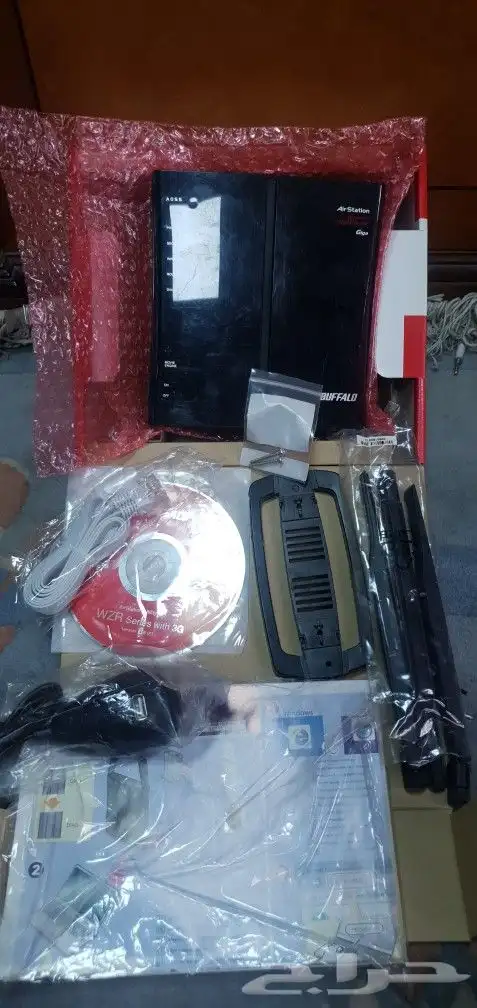 راوتر لاسلكي عالي الطاقة ذو النطاق العريض BUFFALO 21