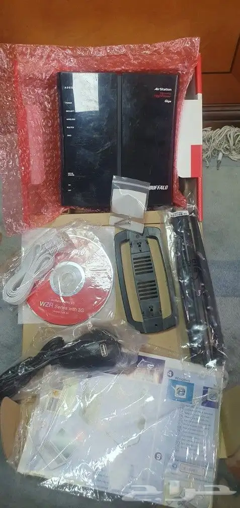 راوتر لاسلكي عالي الطاقة ذو النطاق العريض BUFFALO 23