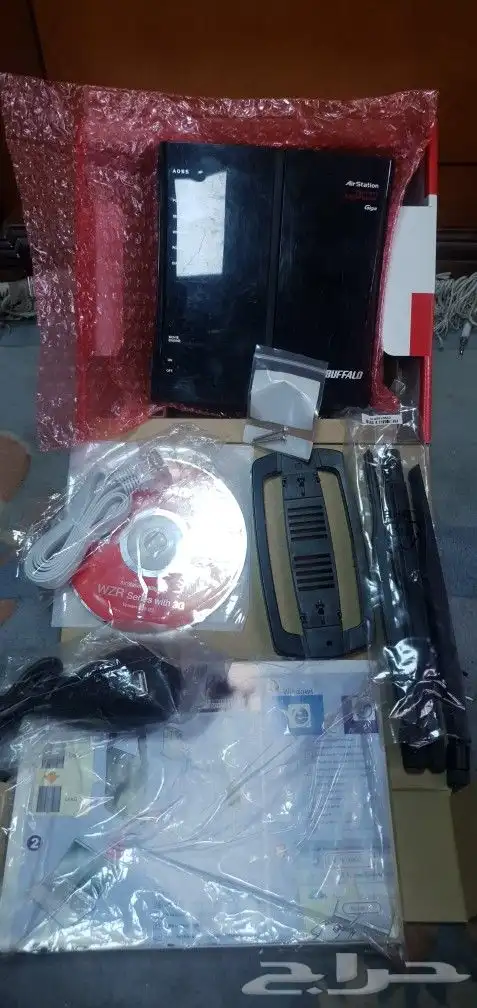 راوتر لاسلكي عالي الطاقة ذو النطاق العريض BUFFALO 22