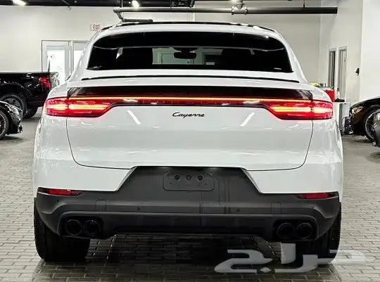 بورش كايين ابيض كوب Porsche Cayenne Coupe SUV موديل 2021 6