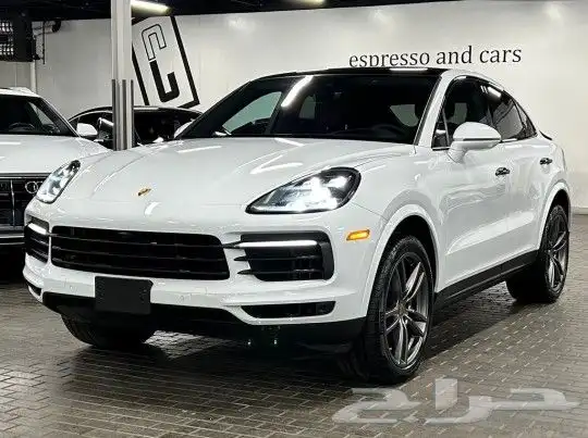 بورش كايين ابيض كوب Porsche Cayenne Coupe SUV موديل 2021 1
