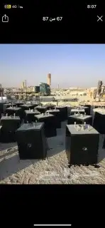 حواجز خرسانية ومصدات مواقف وقواعد أعمدة انارة 16