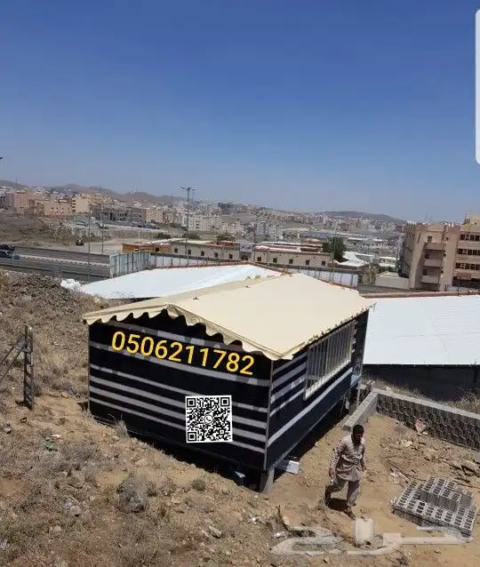بيت شعر متحرك غرفة خيمة مجلس مشب 5