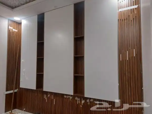 غرفه نوم دولاب ديكورات خشاب بارتشين تسريحات غرفه نوم فندقي 21