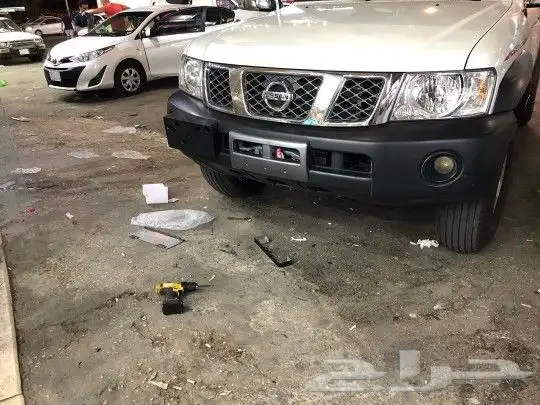 صدام باترول لحيه فتك شنب كت امامي باترول رفارف باترول سفاري 23