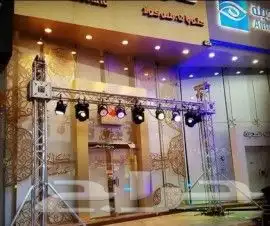 تجهيزات افتتاح ليازر إضاءة تراسات بالونات 4