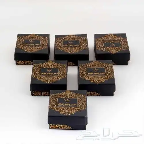 طباعة علب عود بوكسات عود علب بخور بوكسات بخور   طباعة ستيكر 1