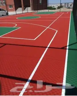 ارضيات ملاعب كريلك بلاط مطاطي 18