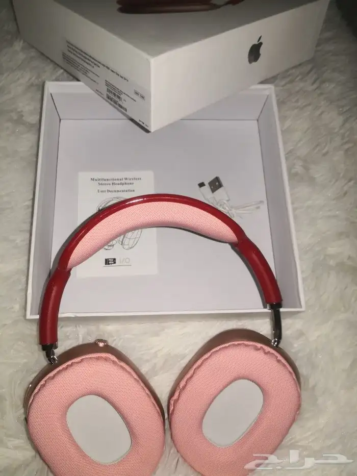 سماعة ابل Air pods max درجة أولى طبق الأصل 5