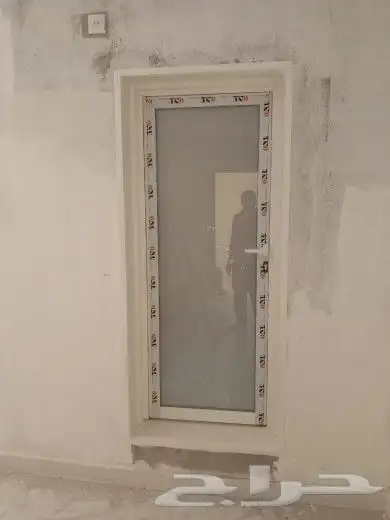 المنيوم ابواب حمام ابواب شبابيك المنيوم شغل ميا ميا 5