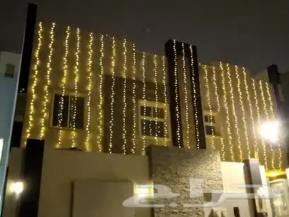 تركيب لمبات وزينه افراح 12
