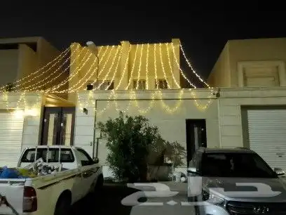 تركيب لمبات وزينه افراح 9