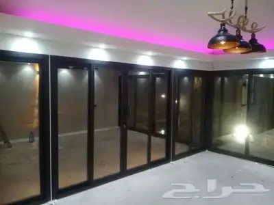 المنيوم ابواب حمام ابواب شبابيك المنيوم شغل ميا ميا 12