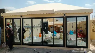 المنيوم ابواب حمام ابواب شبابيك المنيوم شغل ميا ميا 1