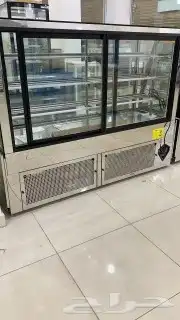 ثلاجات عرض BANCOOL زجاج مقوس أو مربع (تستخدم للكيكات 8