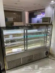 ثلاجات عرض BANCOOL زجاج مقوس أو مربع (تستخدم للكيكات 16