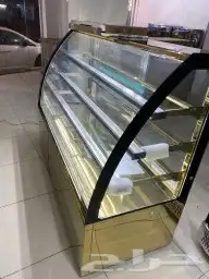 ثلاجات عرض BANCOOL زجاج مقوس أو مربع (تستخدم للكيكات 17
