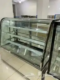 ثلاجات عرض BANCOOL زجاج مقوس أو مربع (تستخدم للكيكات 12